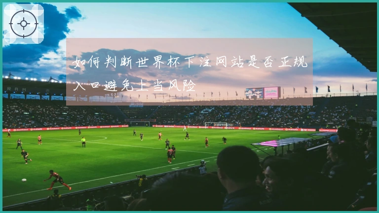 如何判断世界杯下注网站是否正规入口避免上当风险